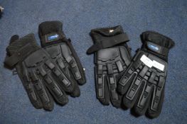 Two pairs of Atmosphere Paintball Gloves