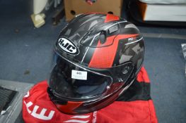 HGC Full Face Motorcycle Helmet Size: L