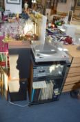 Hi Fi Cabinet Containing Rotel Audio System, Class