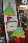 Three Fabric Advent Calendars