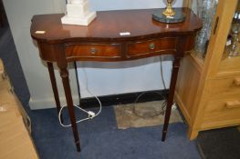 Serpentine Front Hall Table