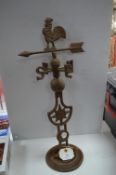 Cast Iron Weather Vane Ornament