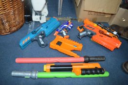 Nerf Guns, Lightsabers, etc.