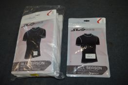 *9 All Season Compression Base Layer Short Sleeve Top - Size Medium