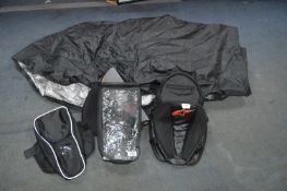 Motorbike Cover, and Two Bags