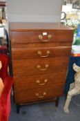 Retro Five Drawer Chest
