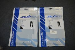 *2 Kids Compression Base layer Leggings (Black)