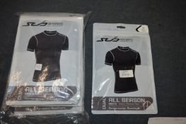 *8 Dual All Season Mens Short Sleeve Top Size Small