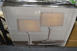 *Bridgeport Designs Table Lamps 2pk