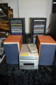 Sony Micro CD Audio System plus Two CD Towers and