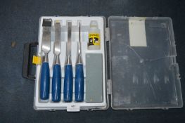 Stanley 5002 4pc Chisel Set
