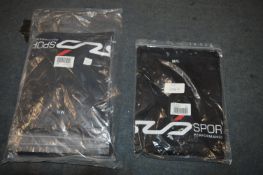 *5 Sub Mens Black T-Shirts Medium - Large