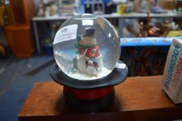 Musical Christmas Snow Globe
