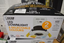 *LED Downlights 2pk