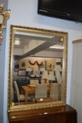 Gilt Framed Bevelled Edge Mirror