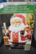 *Festive Santa Cookie Jar