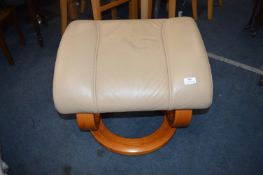 Leather Stool by Himolla