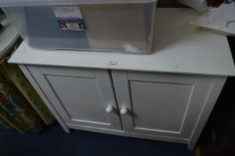 Next White Two Door Cupboard