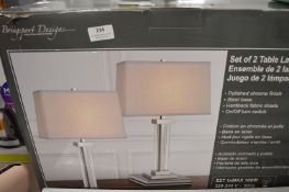 *Bridgeport Designs Table Lamps 2pk