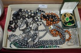 Costume Jewellery Necklaces, etc.