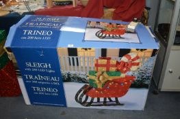 *200 LED Light Christmas Sleigh