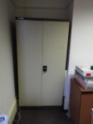 *Silverline 6ft Stationery Cabinet (coffee & cream)