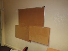 *Three Corkboards