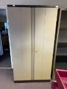 *Triumph 6ft Stationery Cabinet (coffee & cream)