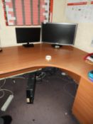 *Fujitsu Desktop Computer with Philips and LG Monitors