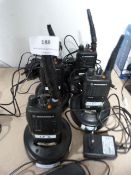 *Five Motorola GP34T Two-Way Radios
