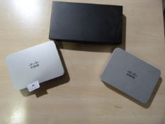 *Two Cisco and One Huawei Routers