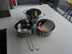 *Three Induction Pans