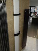 *Contemporary Style White & Black Radiator