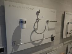 *Set of Roper Rhodes Venue Bathroom Accessories