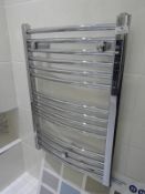*Chrome Towel Radiator