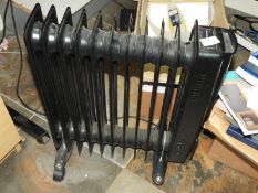 *Oil Filled Radiator with Time Clock