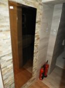 *Illuminated Smoked Glass Full Length Beveled Edge Mirror