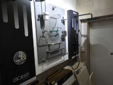 *Two Showers, Bathroom Accessories Display, and Assorted Sample Boards