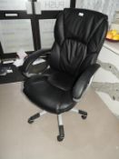 *Executive Faux Leather Office Chair