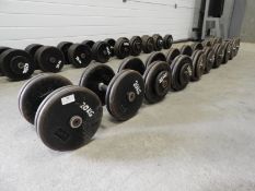 *Five Pairs of Cast Dumbbells