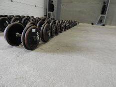 *Seven Pairs of Cast Dumbbells