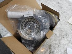 *Stainless Steel Sink Waste Fitting