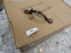 *Twenty-Six Antique Style Copper Handles