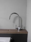 *Chrome Swan Neck Tap