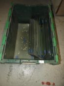*Box Containing a Quantity of Glass Shelves