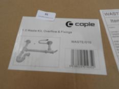 *Caple Waste/008 1.5 Waste Kit Overflow & Fittings