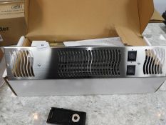 *Prima 1.9kw Plinth Heater with Stainless Steel Gr