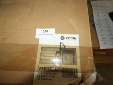 *Caple VER150L 1.5 Bowl Inset Sink with Lefthand D