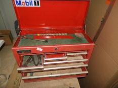 *Clarke Toolbox and Contents: Spanners, Drill Bits