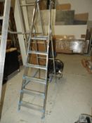 *Five Tread Aluminium Platform Steps